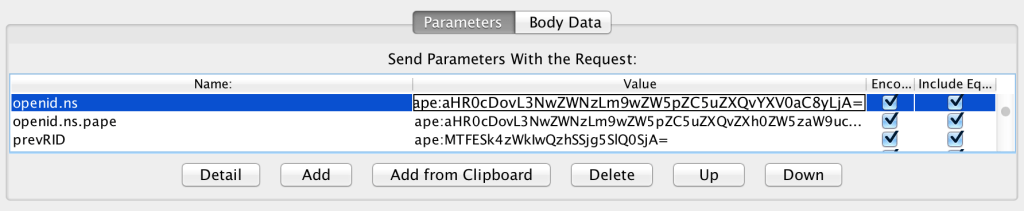 http request params