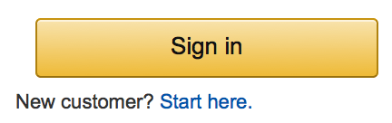 Amazon sign in button