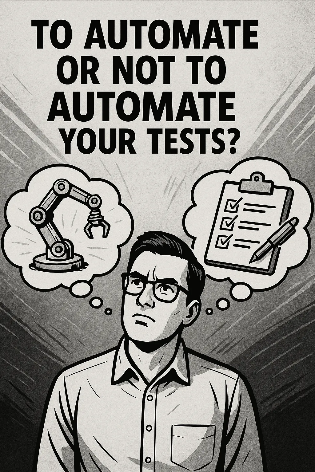 To Automate or not to Automate your Tests?