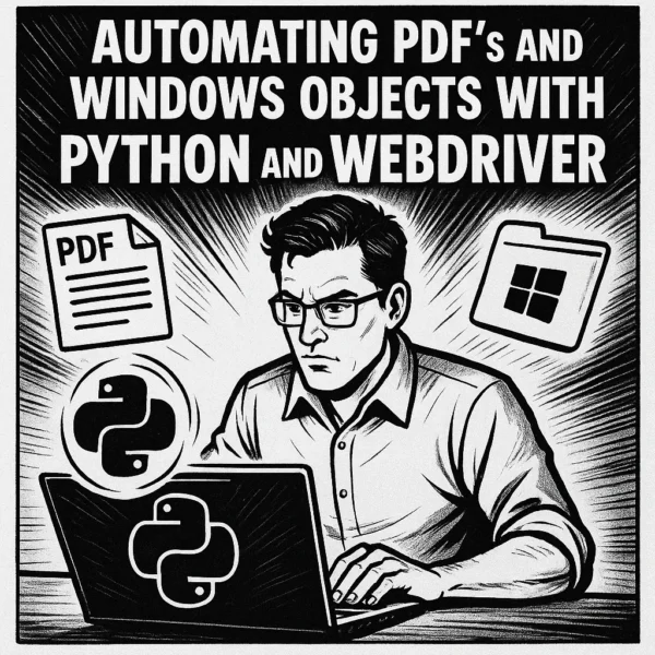 Automating PDF’s and Windows Objects with Python and Webdriver