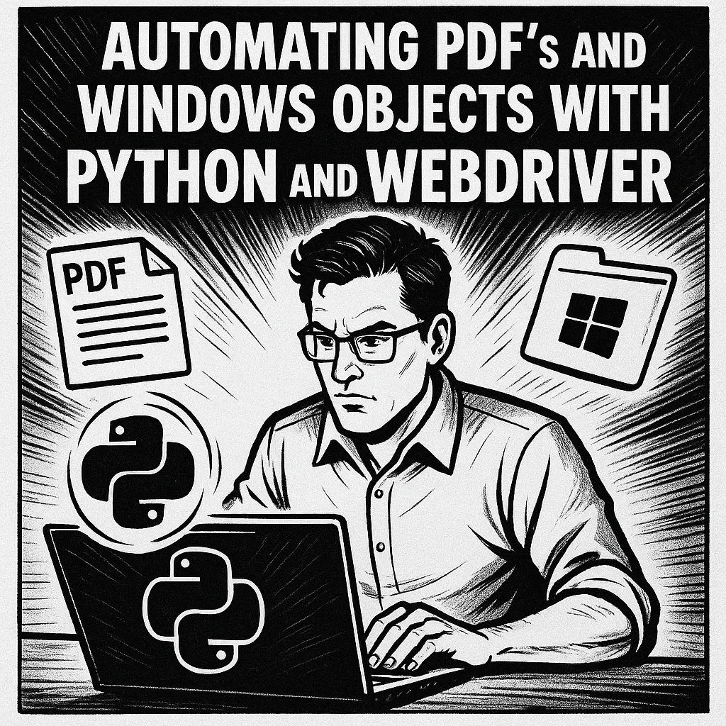 Automating PDF’s and Windows Objects with Python and Webdriver
