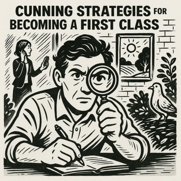 Cunning Strategies for Becoming a First Class Noticer