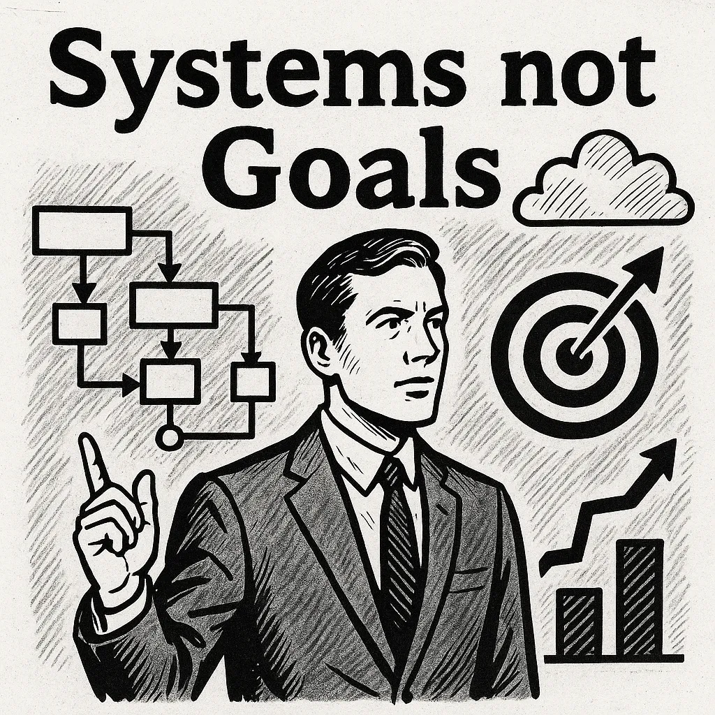 Systems not Goals